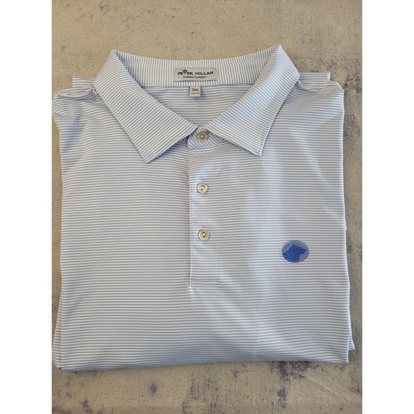Peter Millar summer comfort 2XL blue stripes - Picture 9 of 9